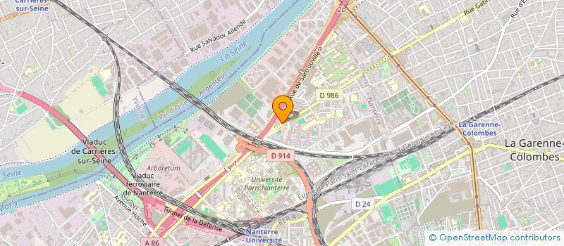 localisation de l'entreprise F.D.S. à NANTERRE