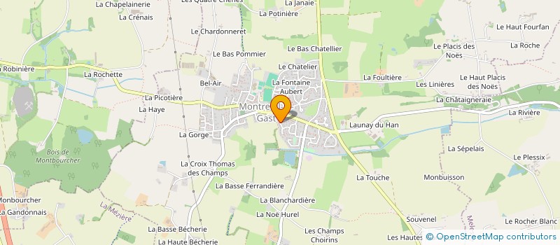 localisation de l'entreprise F&D VENTURES  MONTREUIL-LE-GAST