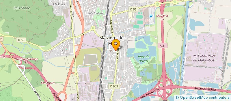 localisation de l'entreprise F'DE CUISINES à MAIZIERES-LES-METZ