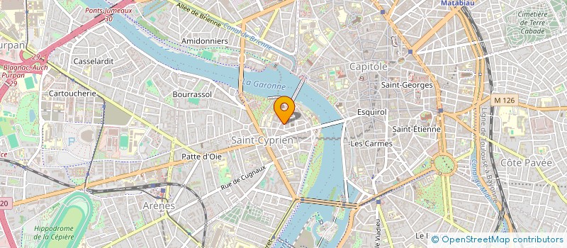 localisation de l'entreprise F DE PHOSPHENE à TOULOUSE