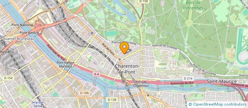 localisation de l'entreprise F. DELAIR - I. PERRIN  CHARENTON-LE-PONT