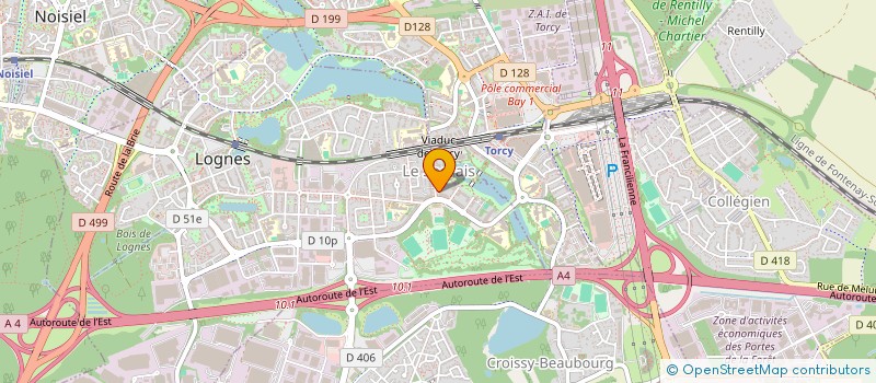 localisation de l'entreprise F & DIANA à LOGNES