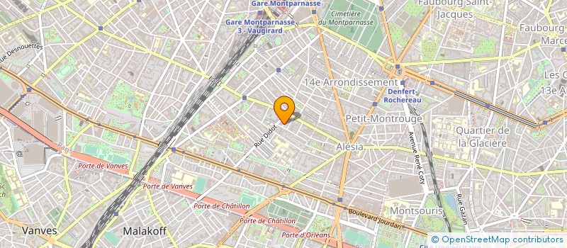 localisation de l'entreprise F. DIETRICH à PARIS