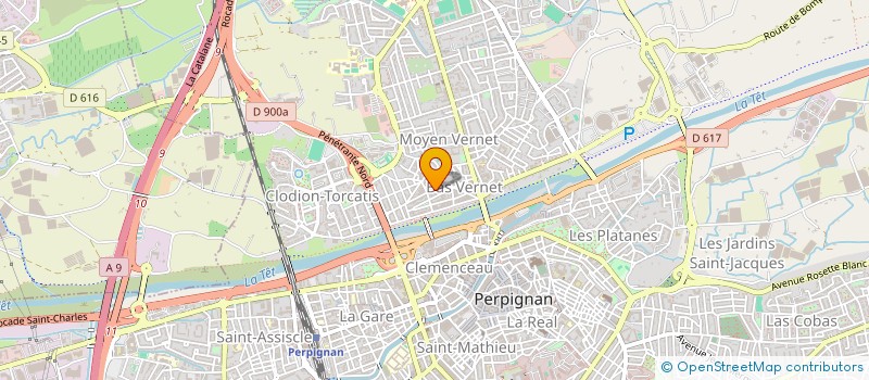 localisation de l'entreprise F DIFFUSION à PERPIGNAN