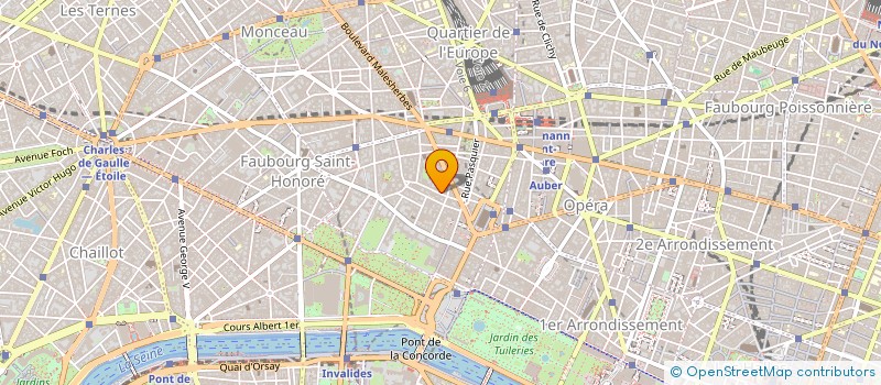 localisation de l'entreprise F DISTRIBUTION  PARIS