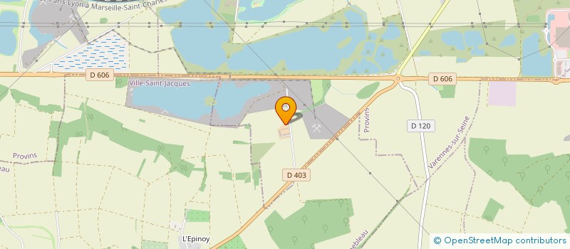 localisation de l'entreprise F-DRIVE  VARENNES-SUR-SEINE