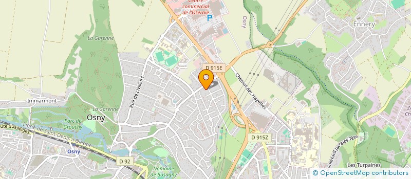 localisation de l'entreprise F.DRIVE  OSNY