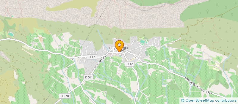 localisation de l'entreprise F.E.B  PUYLOUBIER