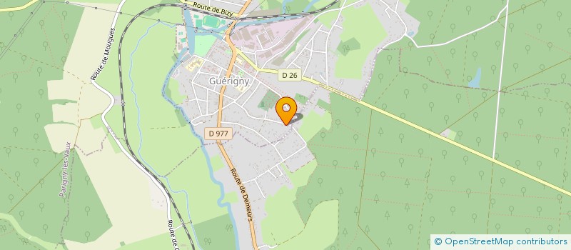 localisation de l'entreprise F.E.C.A. à GUERIGNY
