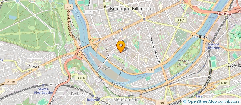 localisation de l'entreprise F.E CONSULT COURTAGE à BOULOGNE-BILLANCOURT