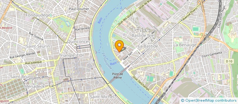 localisation de l'entreprise F E INDUSTRIES à BORDEAUX