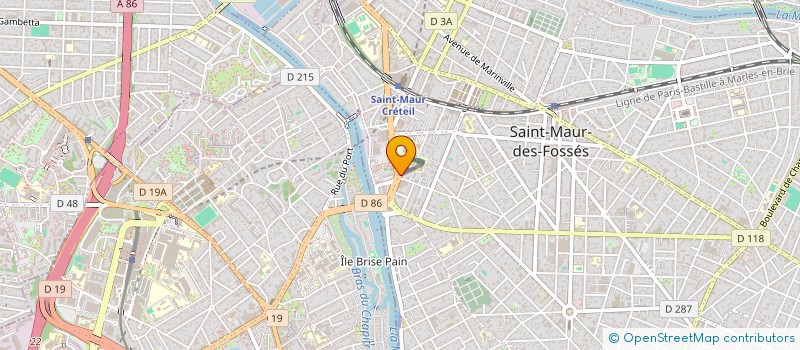 localisation de l'entreprise F.E.L.M.E.G à SAINT-MAUR-DES-FOSSES