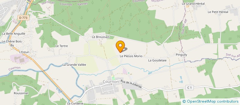 localisation de l'entreprise F.E.L. RAMOS  COURNON