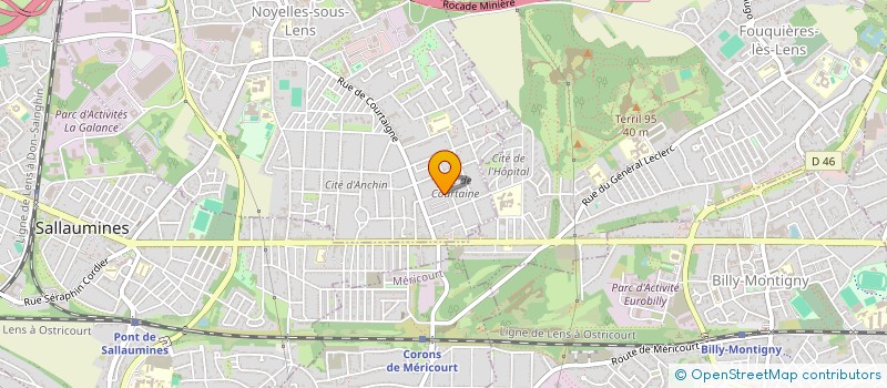 localisation de l'entreprise F & E LEGACY  NOYELLES-SOUS-LENS