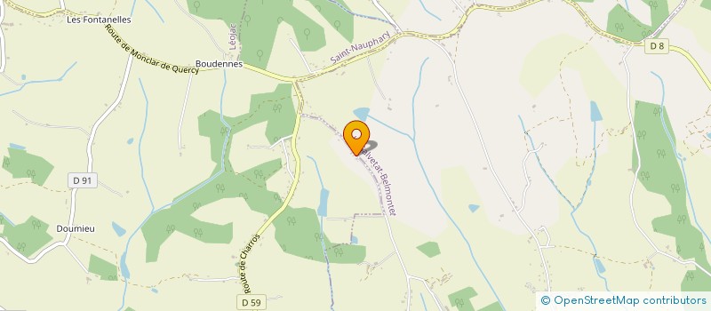 localisation de l'entreprise F.E.M.  SAINT-NAUPHARY