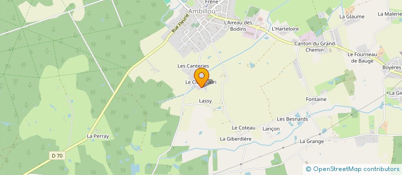 localisation de l'entreprise F.E.M. à AMBILLOU