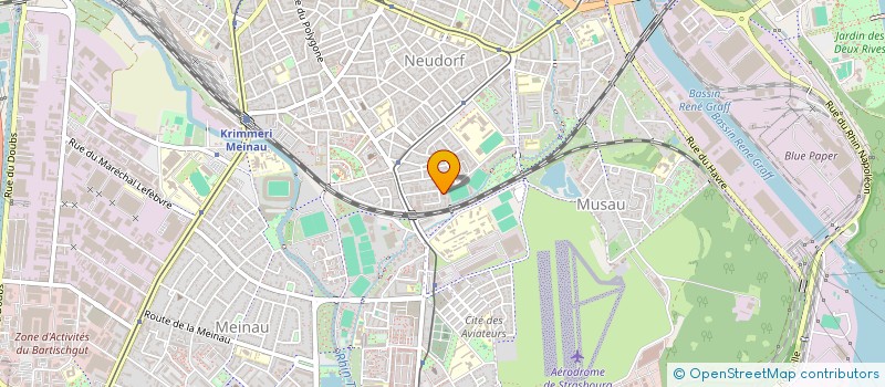 localisation de l'entreprise F E M à STRASBOURG