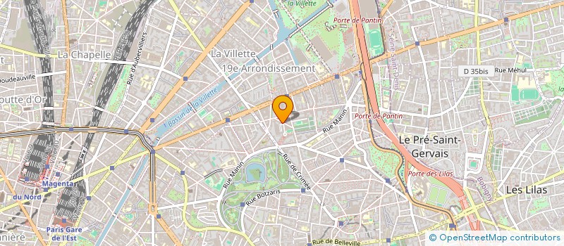 localisation de l'entreprise F.E.M.(FORMATION ETUDE MAINTENANCE) ELEC à PARIS