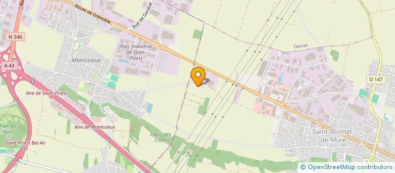 localisation de l'entreprise F.E.M INVEST  SAINT-PRIEST