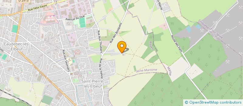 localisation de l'entreprise F E P FACONNAGE EAU PLUVIALE  SAINT-PIERRE-LES-ELBEUF