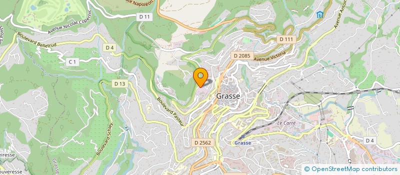 localisation de l'entreprise F.E.VTC  GRASSE