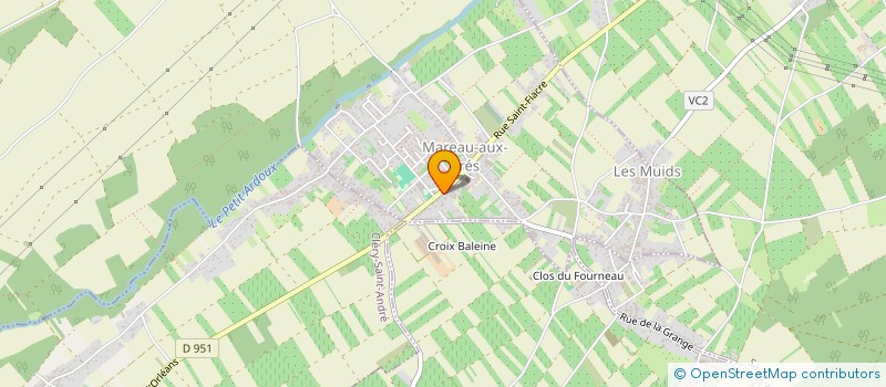 localisation de l'entreprise F'EAT BY LUDIVINE à MAREAU-AUX-PRES