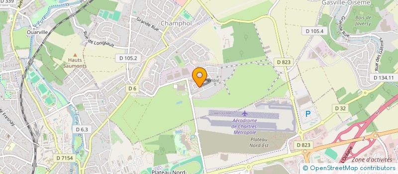 localisation de l'entreprise F.EL HOLDING à CHAMPHOL