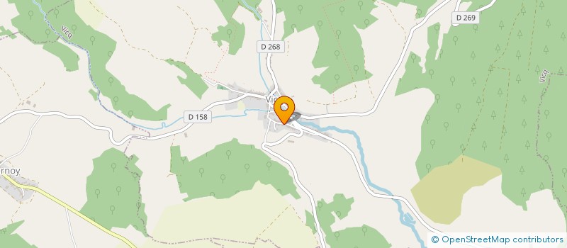 localisation de l'entreprise F.ELEC à VICQ