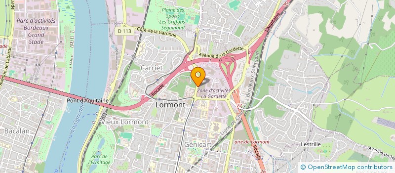 localisation de l'entreprise F.ENERGY INTERIEUR  LORMONT