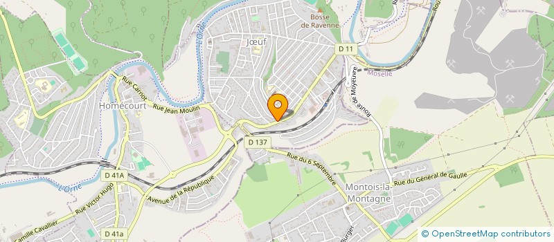 localisation de l'entreprise F ET A DESTOCK  JUF