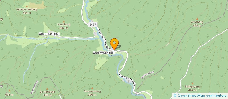 localisation de l'entreprise F ET L ARNSBOURG  BAERENTHAL