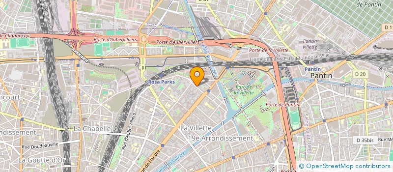 localisation de l'entreprise F F  PARIS