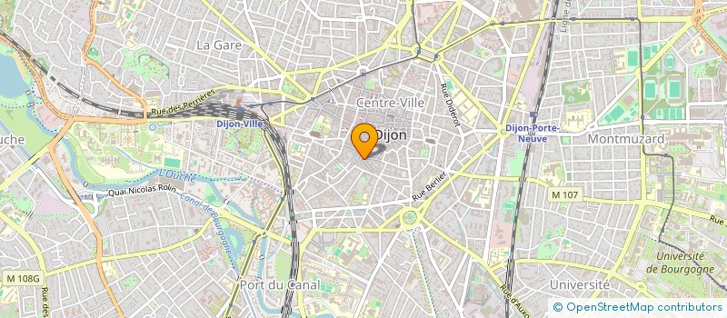 localisation de l'entreprise F & F à DIJON