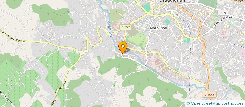 localisation de l'entreprise F.F.A BAT  DRAGUIGNAN