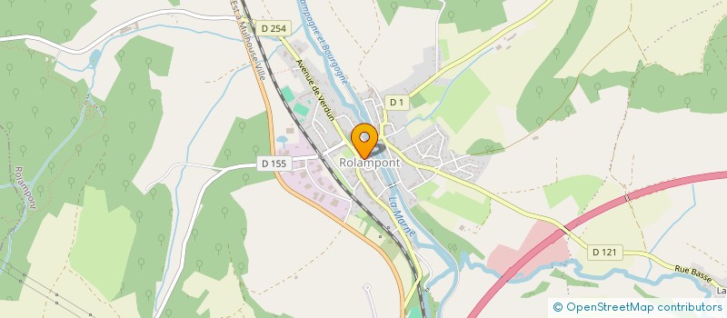 localisation de l'entreprise F F C à ROLAMPONT