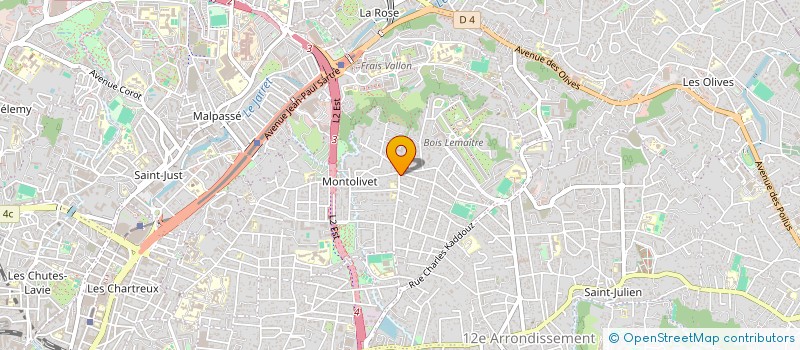 localisation de l'entreprise F&F CONSEILS ET FORMATIONS à MARSEILLE