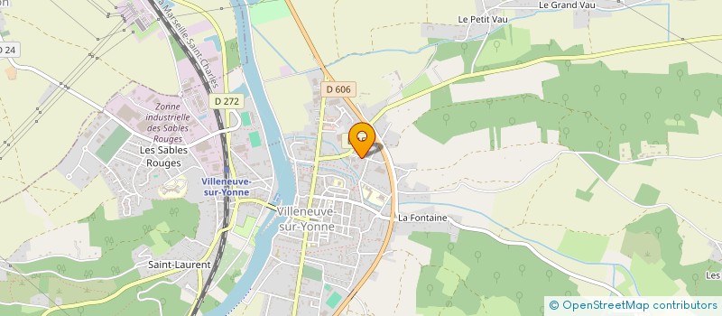 localisation de l'entreprise F.F.EQUIPEMENT à VILLENEUVE-SUR-YONNE