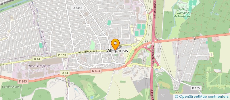 localisation de l'entreprise F.F. FORCE-FERMETURES à VILLEPARISIS