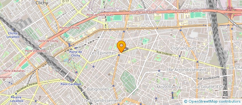 localisation de l'entreprise F.F.S. SAS à PARIS