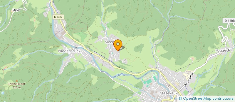 localisation de l'entreprise F FERMETURES  SICKERT