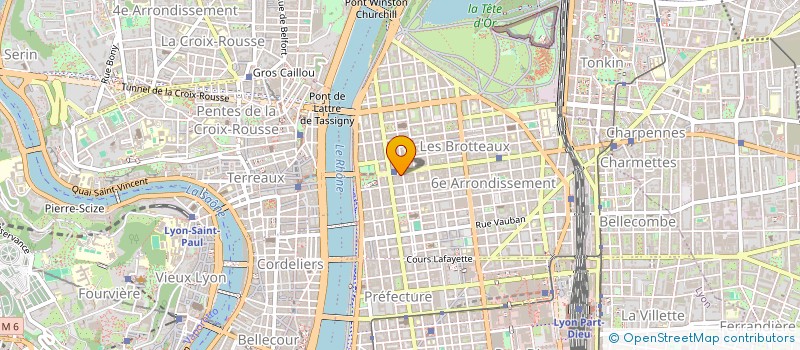 localisation de l'entreprise F+FOCH  LYON