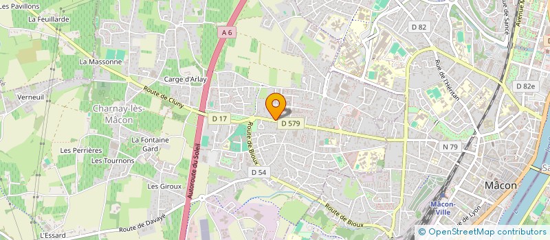 localisation de l'entreprise F FOR F  CRECHES-SUR-SAONE