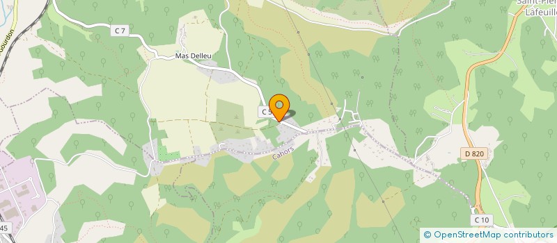 localisation de l'entreprise F&G  CALAMANE