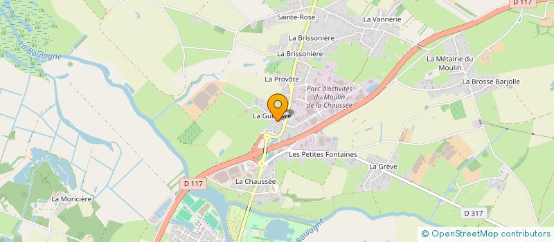 localisation de l'entreprise F.G.A.  SAINT-PHILBERT-DE-GRAND-LIEU