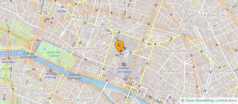 localisation de l'entreprise F G C à PARIS