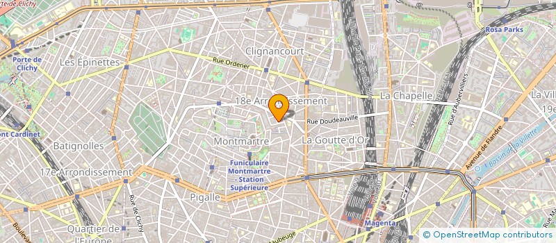 localisation de l'entreprise F G D  PARIS