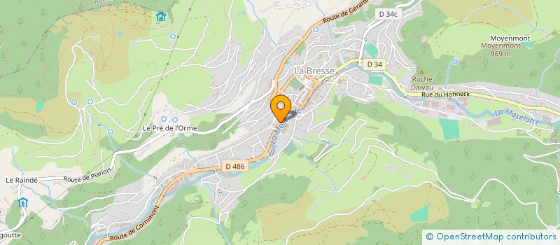 localisation de l'entreprise F G E à LA BRESSE