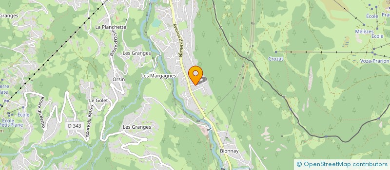 localisation de l'entreprise F.G.ELEC.EURL  SAINT-GERVAIS-LES-BAINS