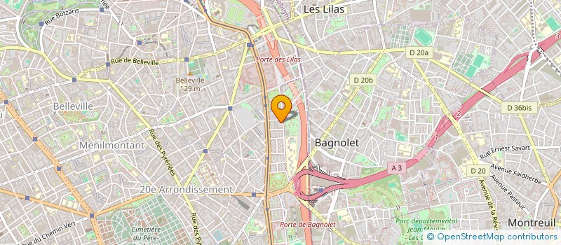 localisation de l'entreprise F.G.G  PARIS