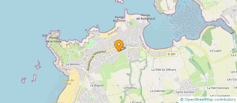 localisation de l'entreprise F.G.I  SAINT-MALO